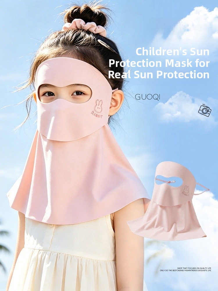 Kids Face Mask - Maschera Protettiva Solare per Bambini, Copertura