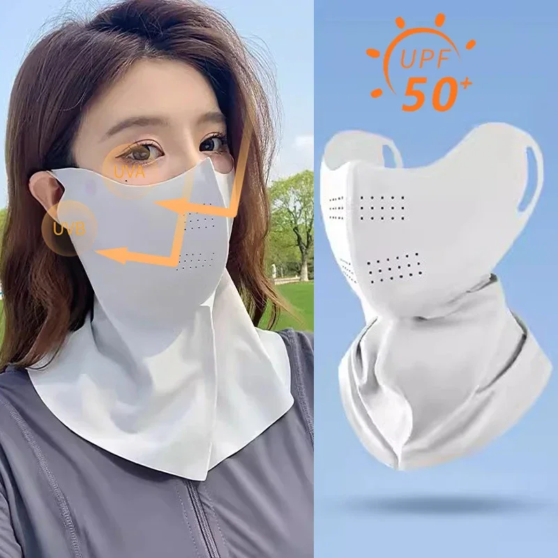 Sports Mask Breathable - Maschera UV Protettiva in Seta Ghiaccio,